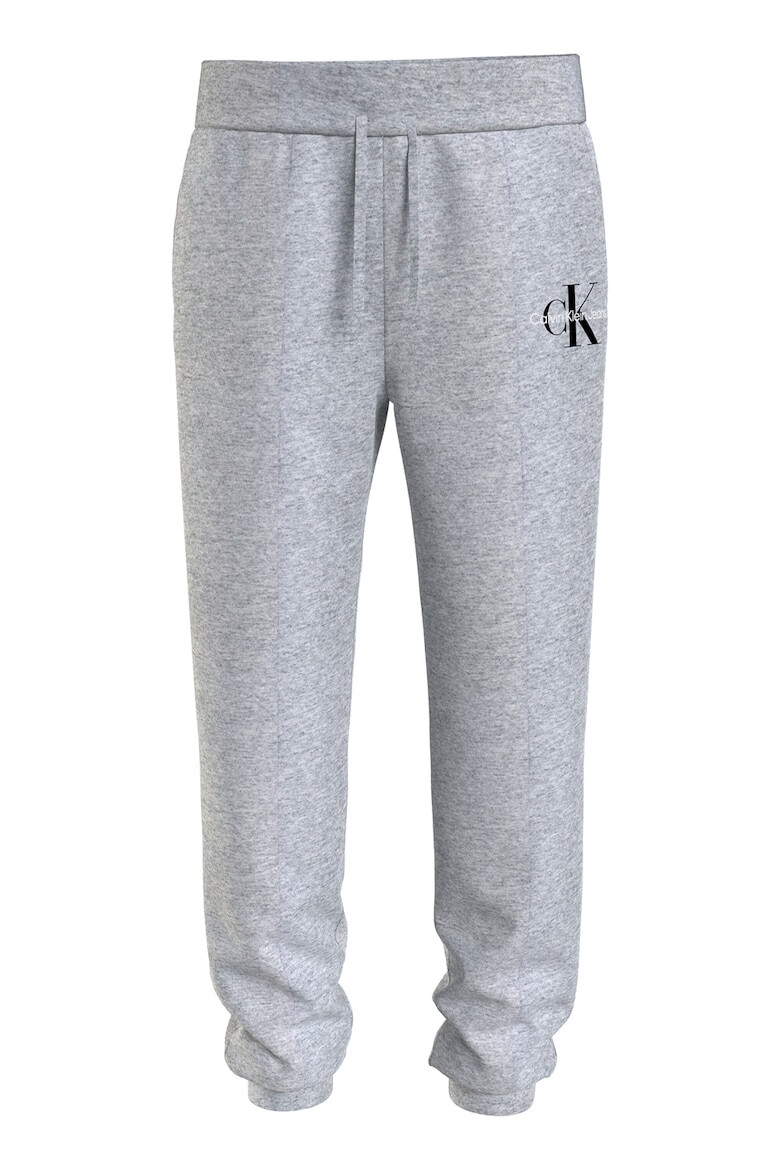 CALVIN KLEIN Pantaloni sport din amestec de bumbac organic cu snur - Pled.ro