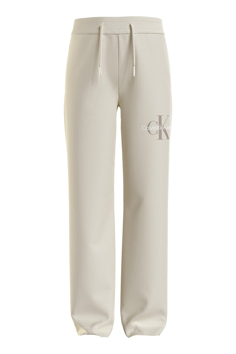 CALVIN KLEIN Pantaloni sport din bumbac organic cu croiala dreapta - Pled.ro