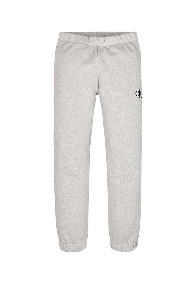 CALVIN KLEIN Pantaloni sport relaxed fit de bumbac organic cu imprimeu logo - Pled.ro