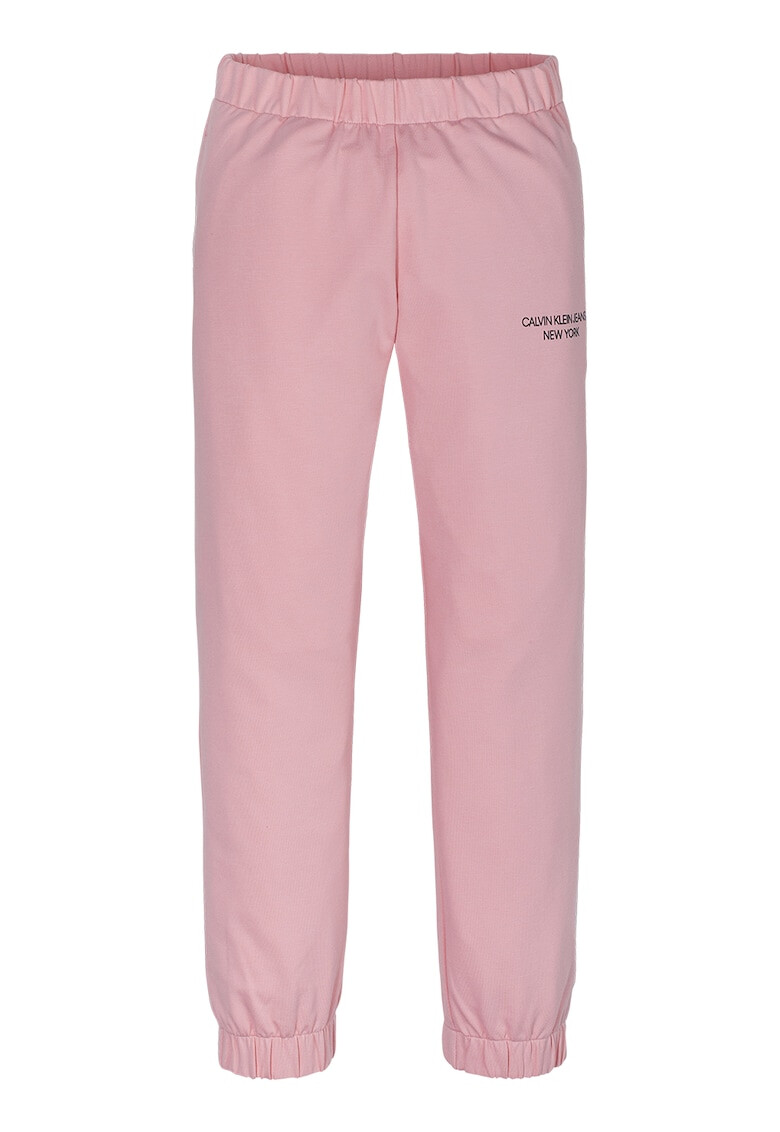 CALVIN KLEIN Pantaloni sport relaxed fit din amestec de bumbac organic - Pled.ro