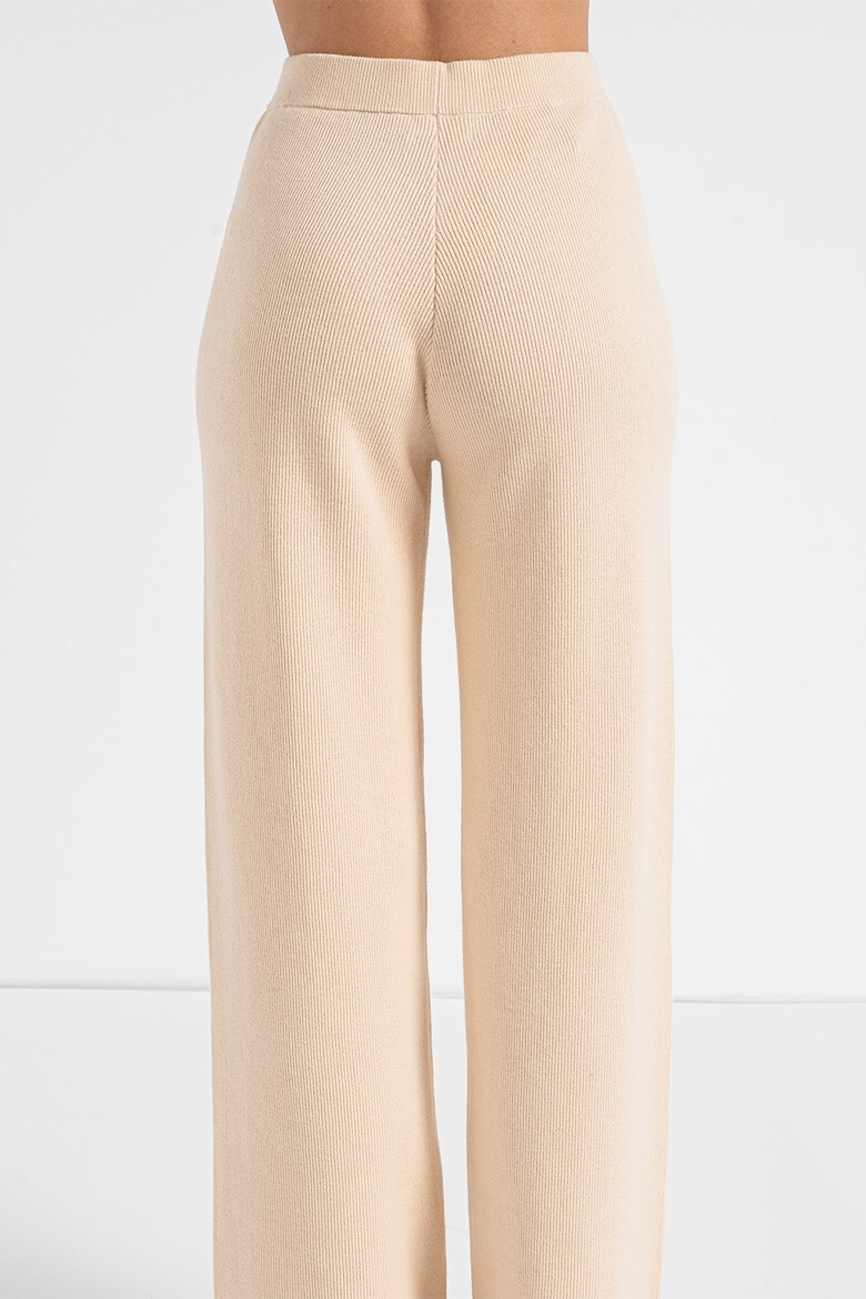 CALVIN KLEIN Pantaloni tricotati cu croiala ampla - Pled.ro