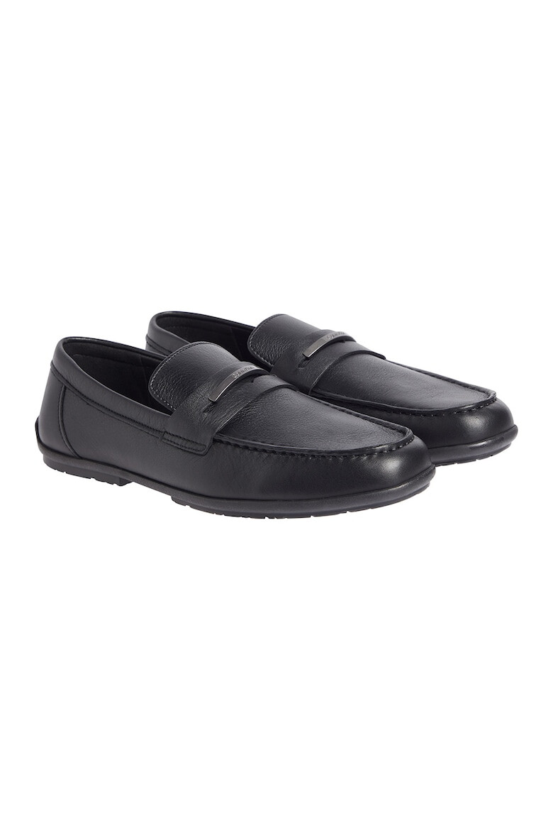 CALVIN KLEIN Pantofi loafer de piele cu logo - Pled.ro