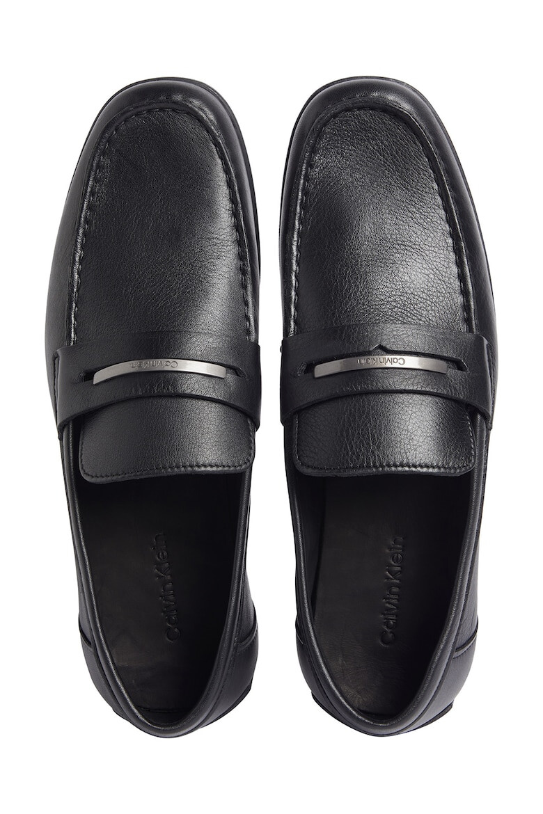 CALVIN KLEIN Pantofi loafer de piele cu logo - Pled.ro