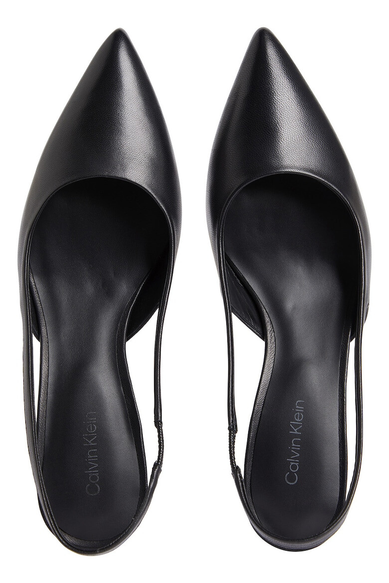 CALVIN KLEIN Pantofi slingback de piele - Pled.ro