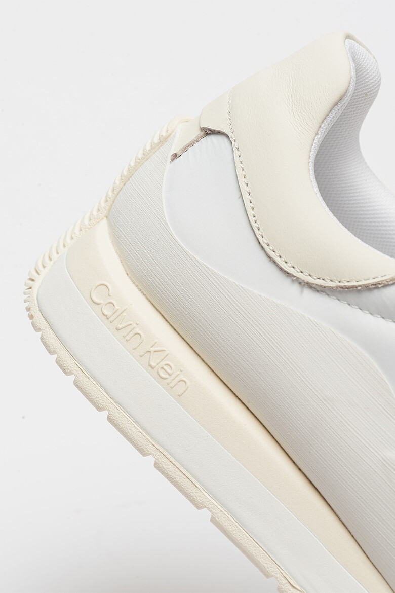 CALVIN KLEIN Pantofi sport cu detalii de piele intoarsa - Pled.ro