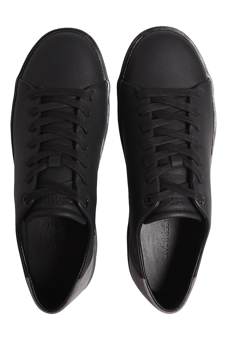 CALVIN KLEIN Pantofi sport din piele si piele intoarsa cu model colorblock - Pled.ro