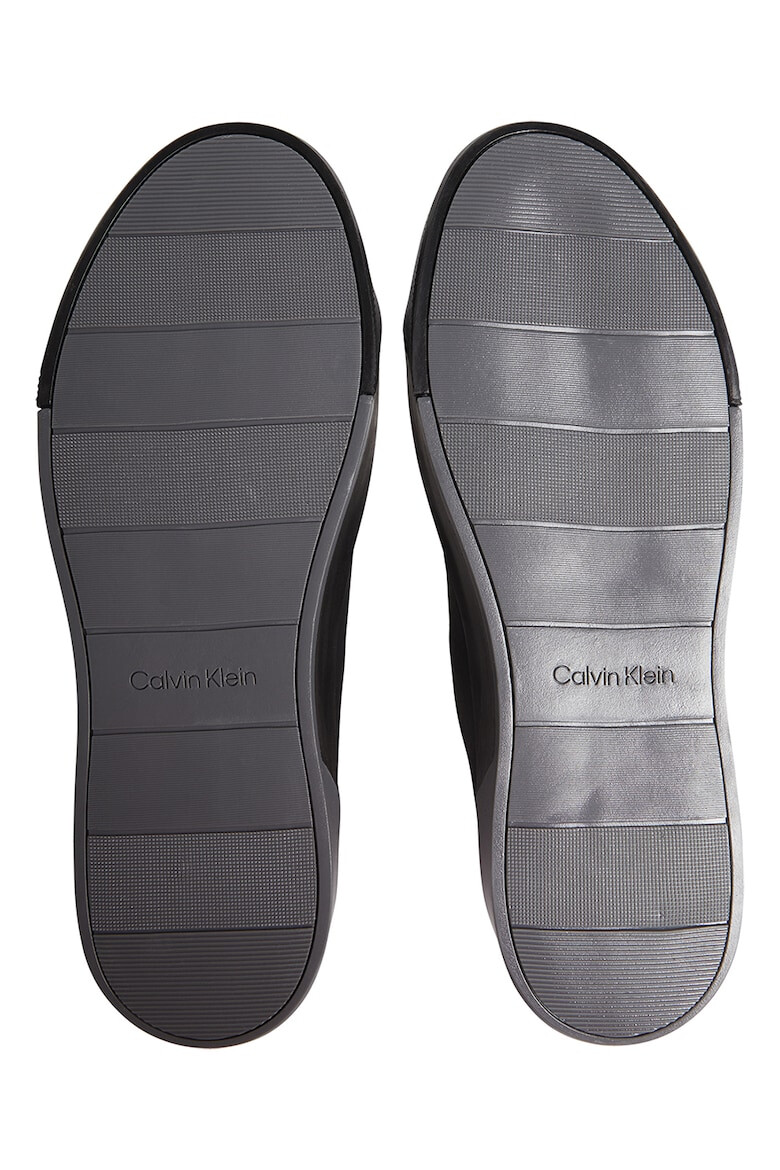 CALVIN KLEIN Pantofi sport din piele si piele intoarsa cu model colorblock - Pled.ro