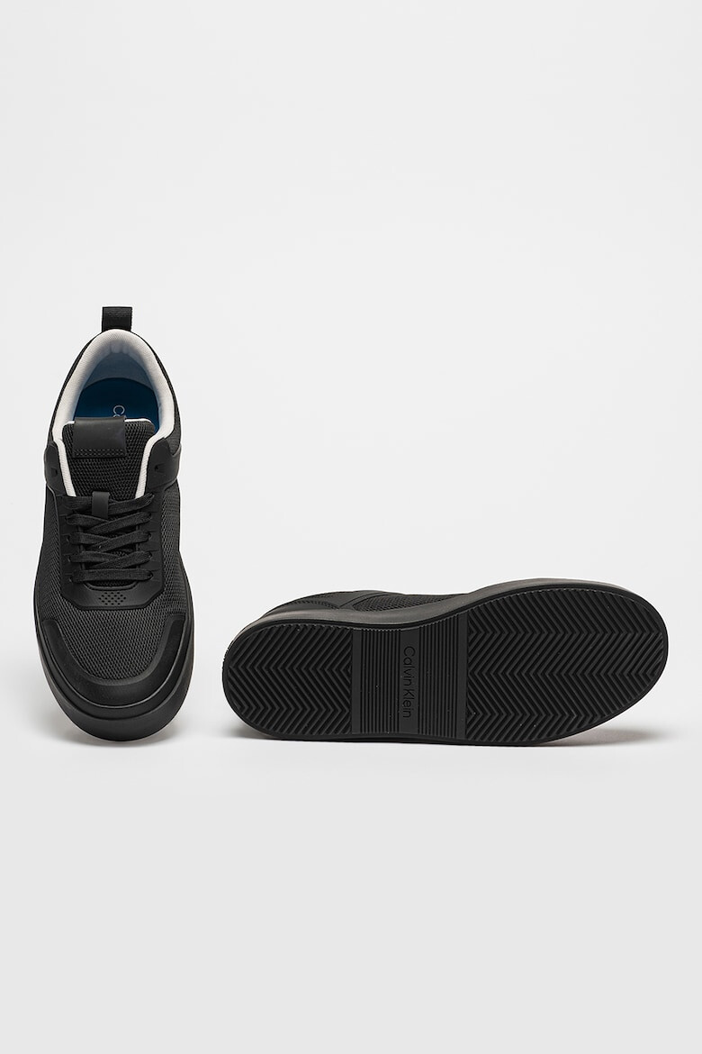 CALVIN KLEIN Pantofi sport low-cut cu insertii din plasa - Pled.ro