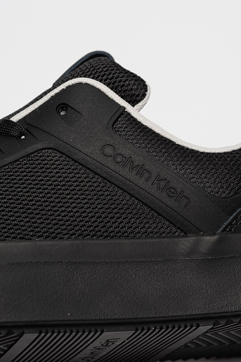 CALVIN KLEIN Pantofi sport low-cut cu insertii din plasa - Pled.ro