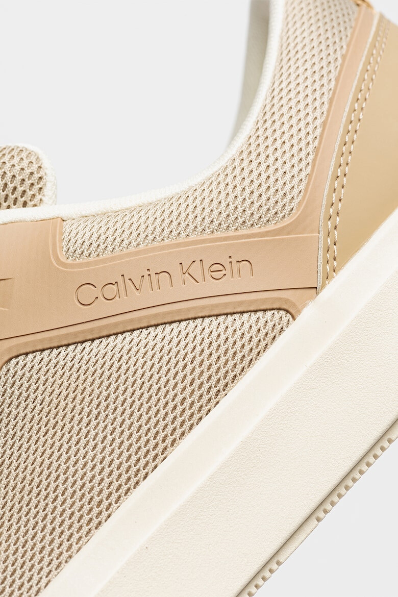 CALVIN KLEIN Pantofi sport low-cut cu insertii din plasa - Pled.ro