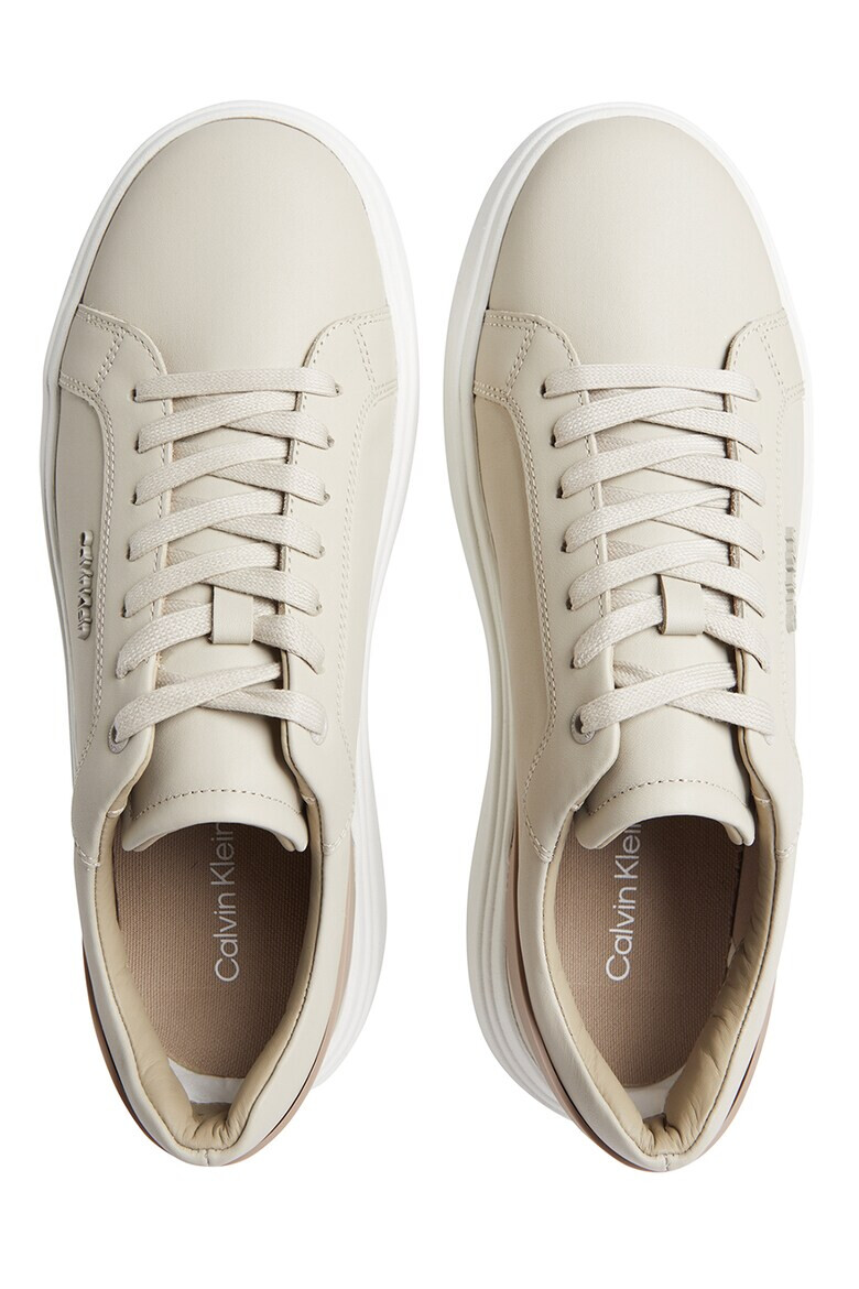 CALVIN KLEIN Pantofi sport low-cut de piele - Pled.ro