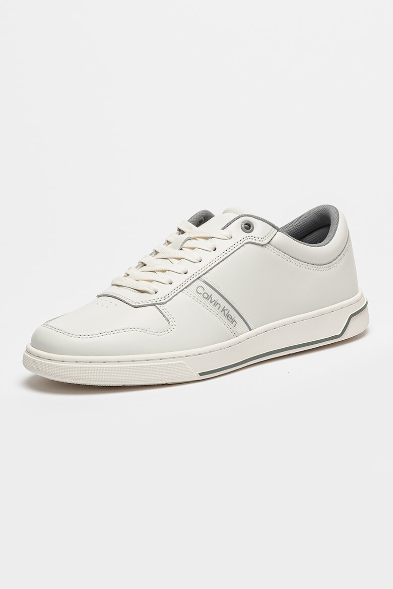 CALVIN KLEIN Pantofi sport low-cut de piele - Pled.ro