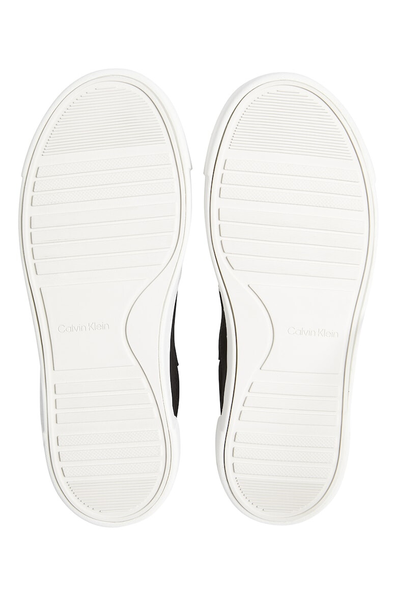 CALVIN KLEIN Pantofi sport low-cut de piele intoarsa cu platforma - Pled.ro