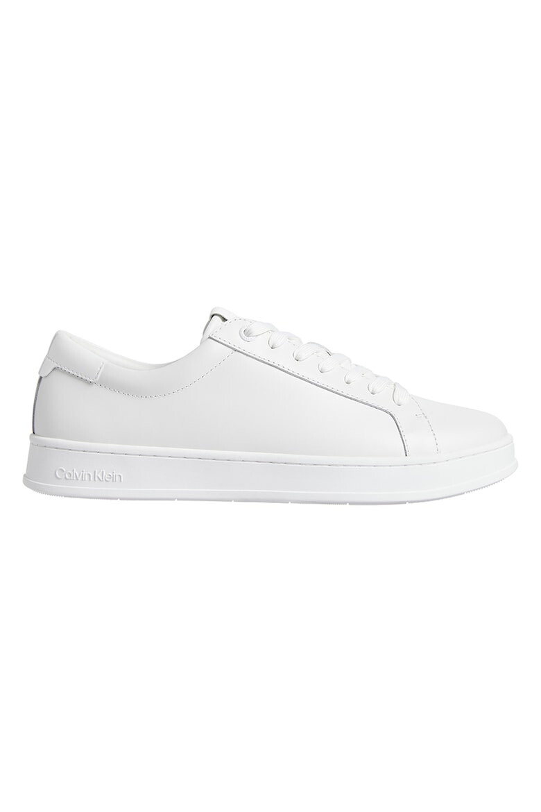 CALVIN KLEIN Pantofi sport uni de piele - Pled.ro