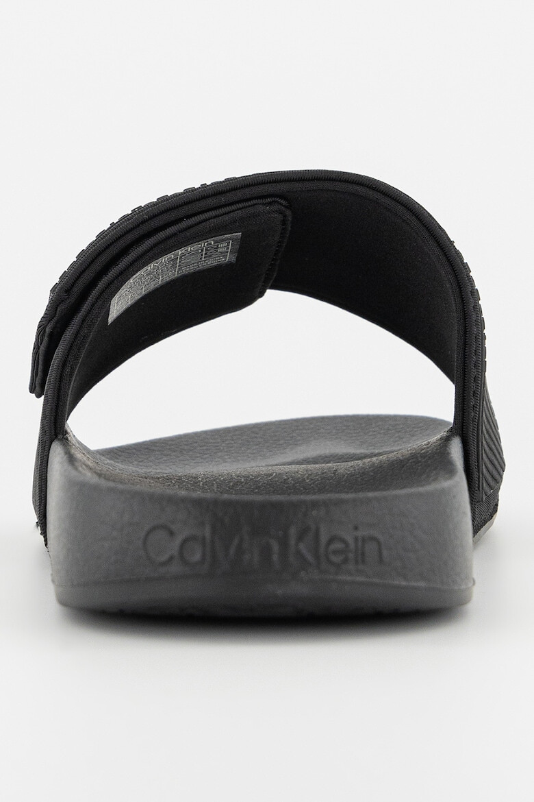 CALVIN KLEIN Papuci cu aspect texturat si logo - Pled.ro