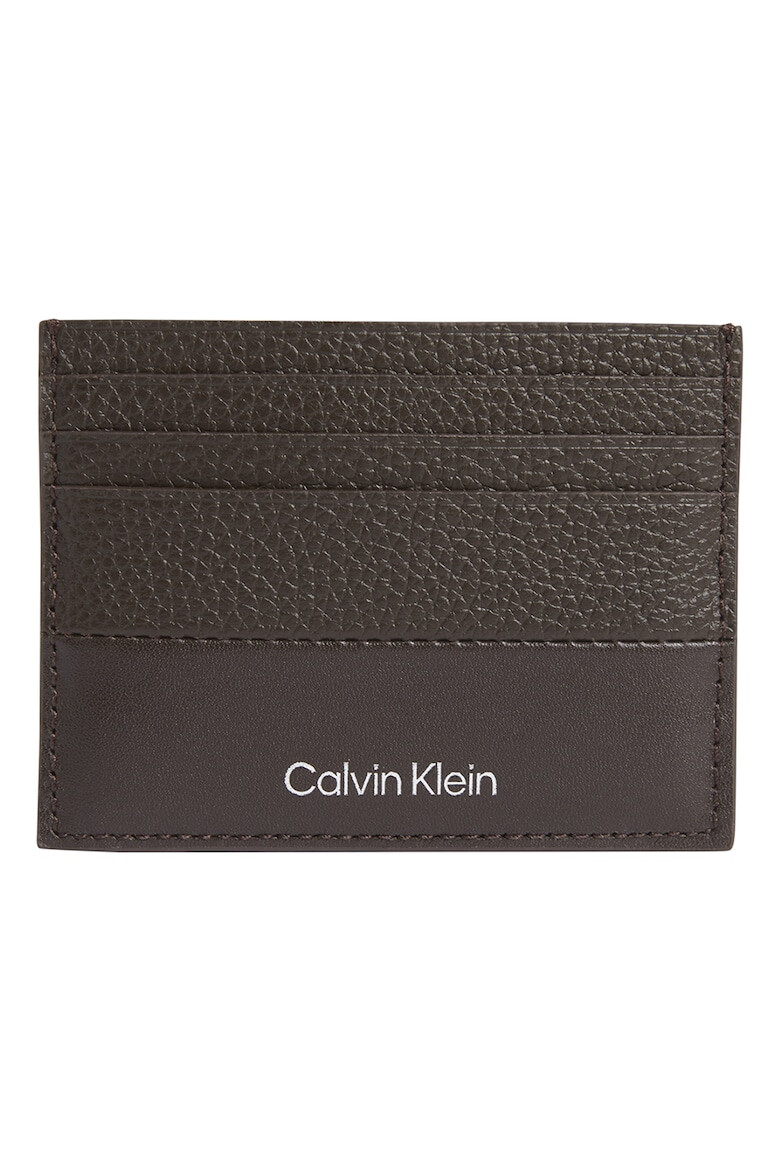 CALVIN KLEIN Portcart de piele cu logo - Pled.ro