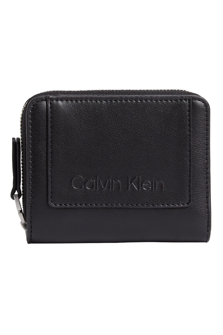 CALVIN KLEIN Portofel de piele ecologica cu fermoar - Pled.ro