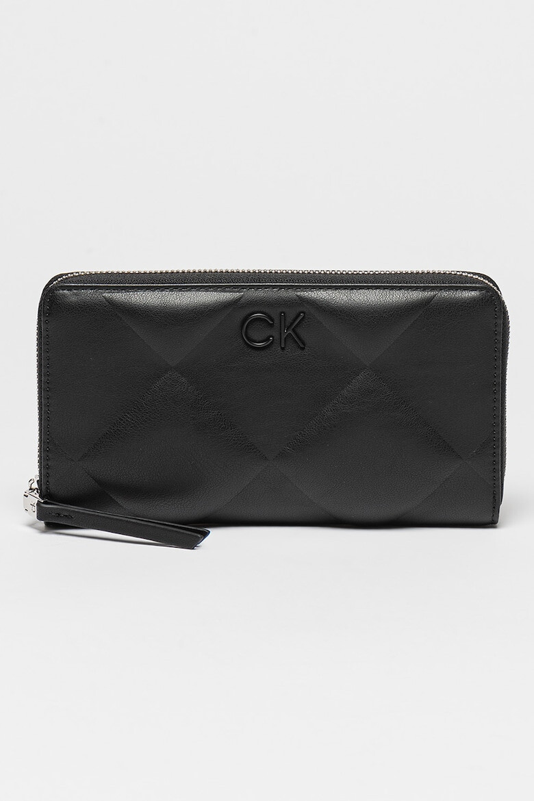 CALVIN KLEIN Portofel de piele ecologica cu fermoar - Pled.ro