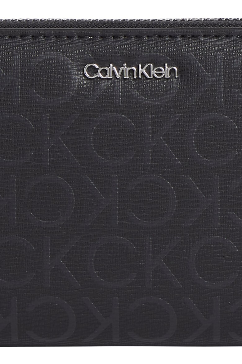 CALVIN KLEIN Portofel de piele ecologica cu imprimeu logo - Pled.ro