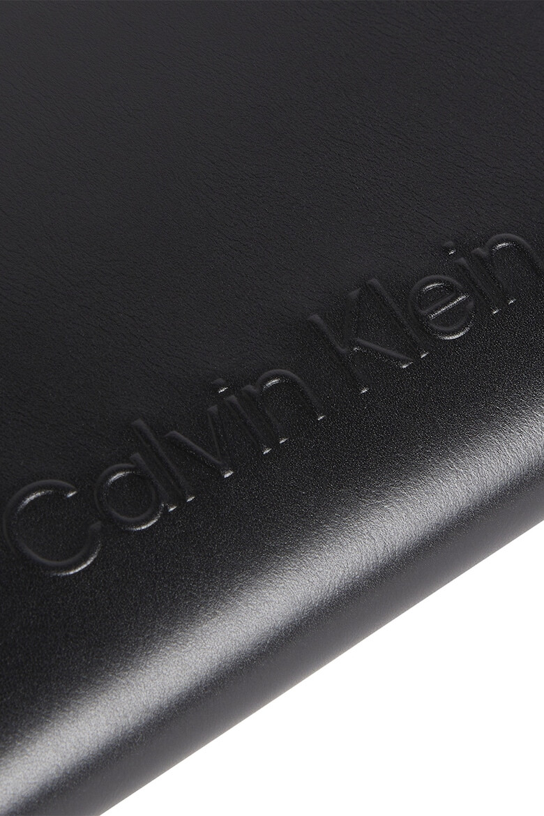 CALVIN KLEIN Portofel de piele ecologica cu logo in relief - Pled.ro