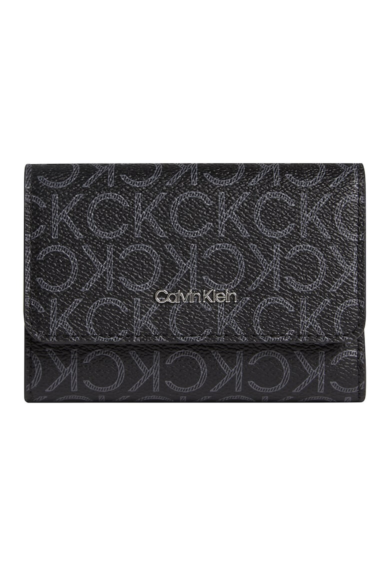 CALVIN KLEIN Portofel de piele ecologica cu model monograma - Pled.ro