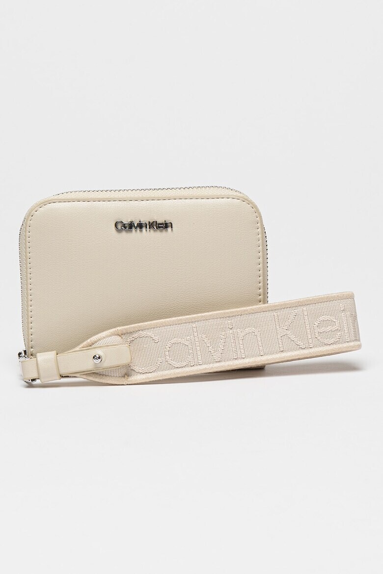 CALVIN KLEIN Portofel din piele ecologica cu bareta pentru incheietura Gracie - Pled.ro