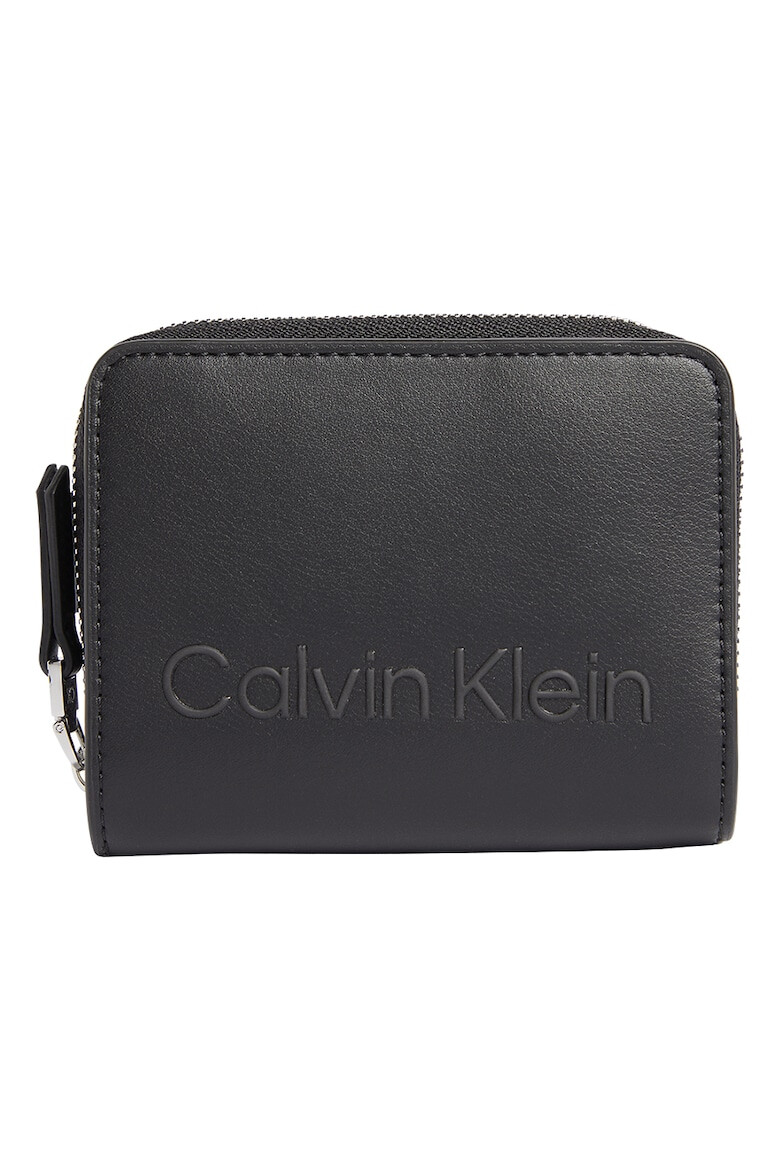 CALVIN KLEIN Portofel din piele ecologica cu logo in relief - Pled.ro