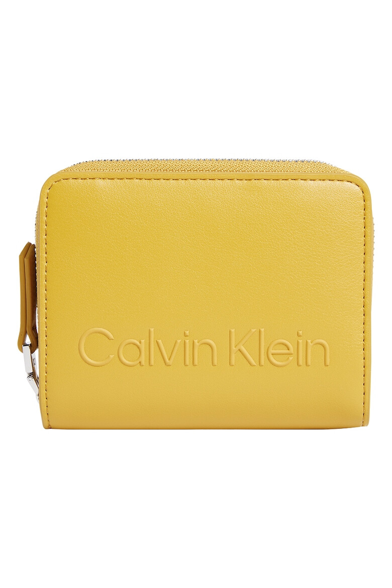 CALVIN KLEIN Portofel din piele ecologica cu logo in relief - Pled.ro