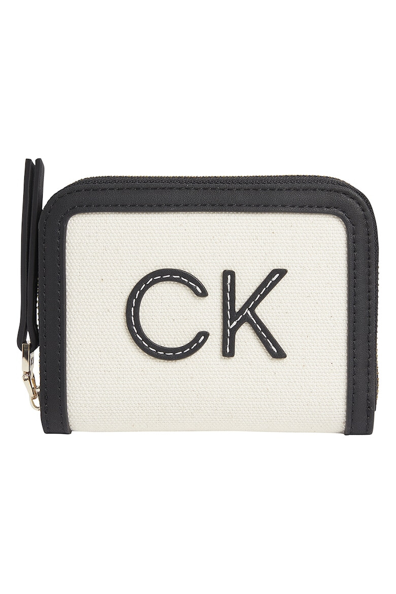 CALVIN KLEIN Portofel mic cu logo brodat - Pled.ro