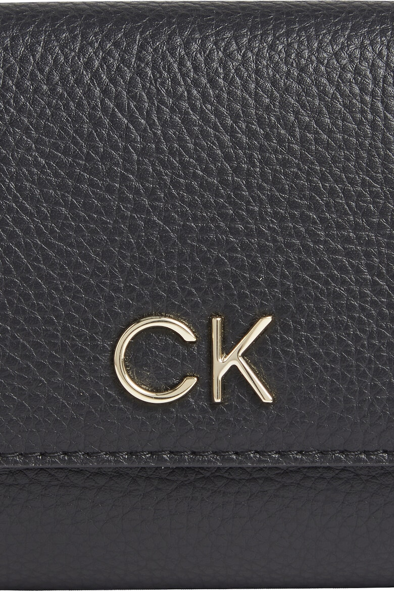 CALVIN KLEIN Portofel pliabil de piele ecologica cu logo - Pled.ro