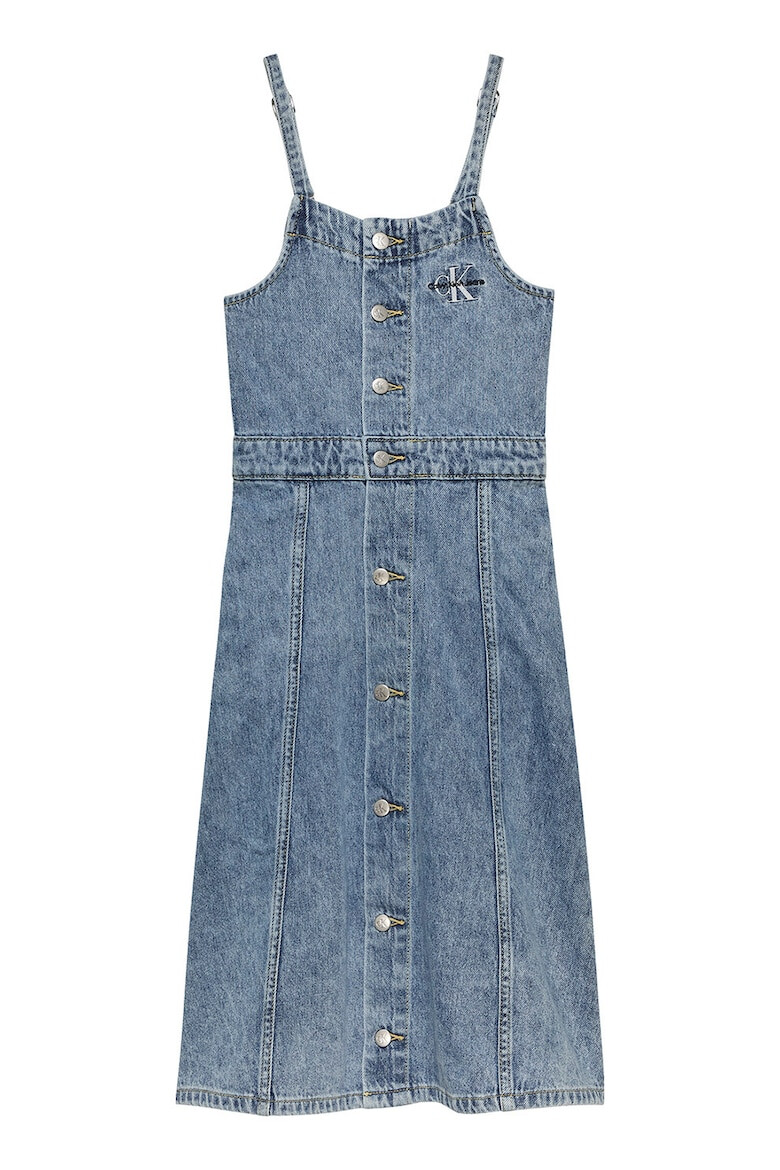 CALVIN KLEIN Rochie de denim fara maneci - Pled.ro