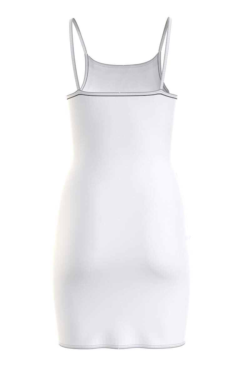 CALVIN KLEIN Rochie de plaja din bumbac organic cu bretele inguste - Pled.ro