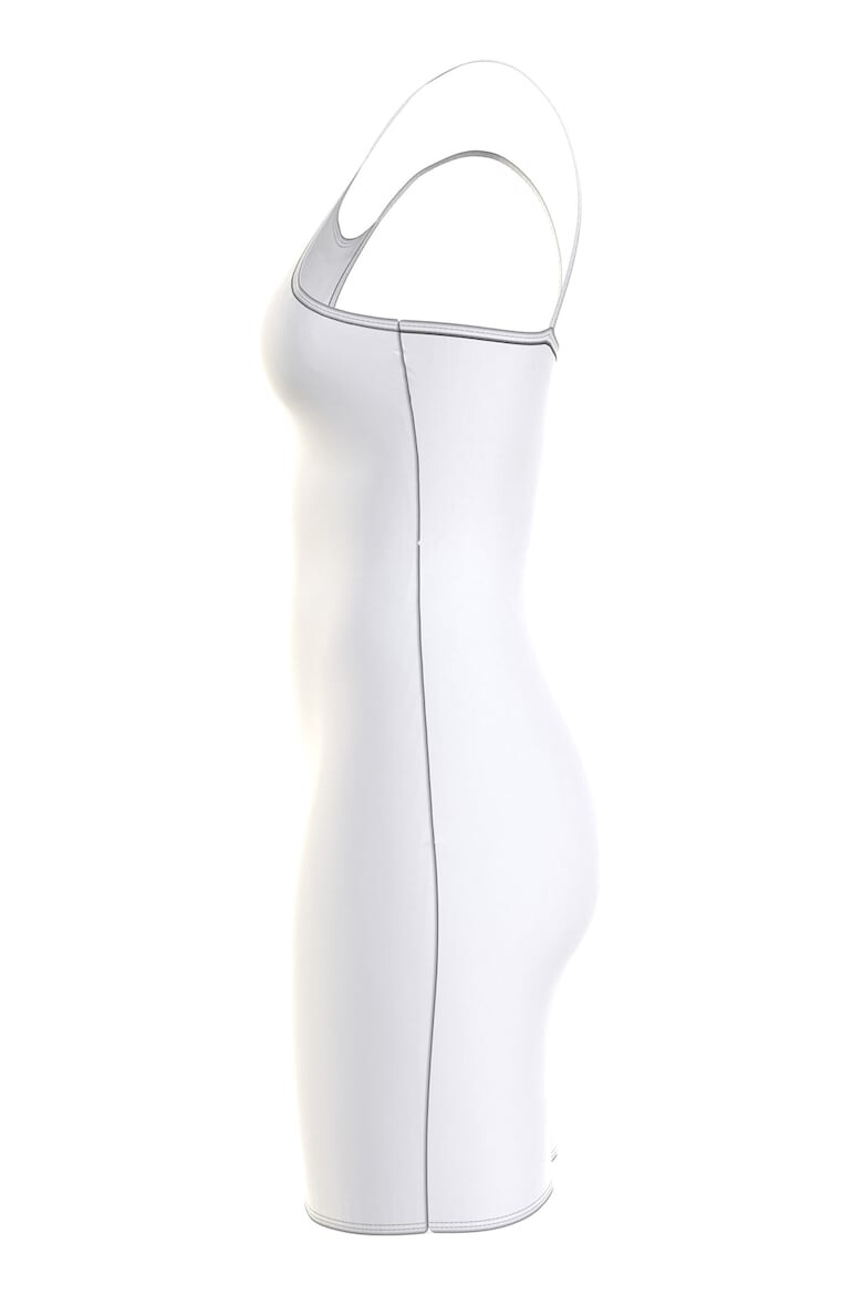 CALVIN KLEIN Rochie de plaja din bumbac organic cu bretele inguste - Pled.ro