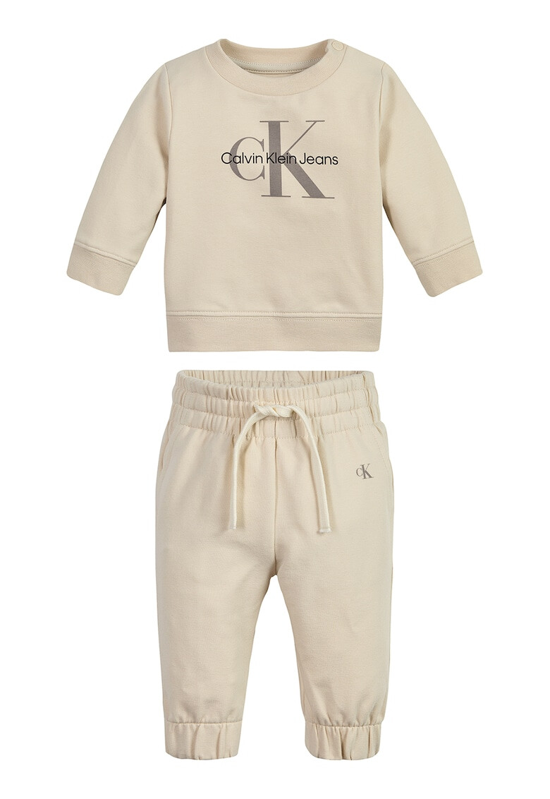 CALVIN KLEIN Set de bluza sport din amestec de bumbac si pantaloni - Pled.ro