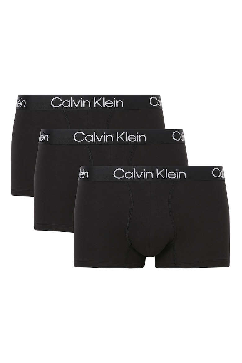 CALVIN KLEIN Set de boxeri cu banda logo in talie - 3 perechi - Pled.ro