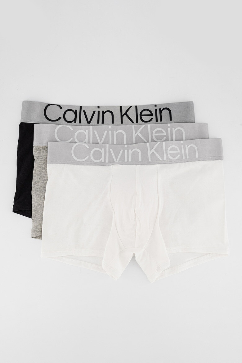 CALVIN KLEIN Set de boxeri cu banda logo in talie - 3 perechi - Pled.ro