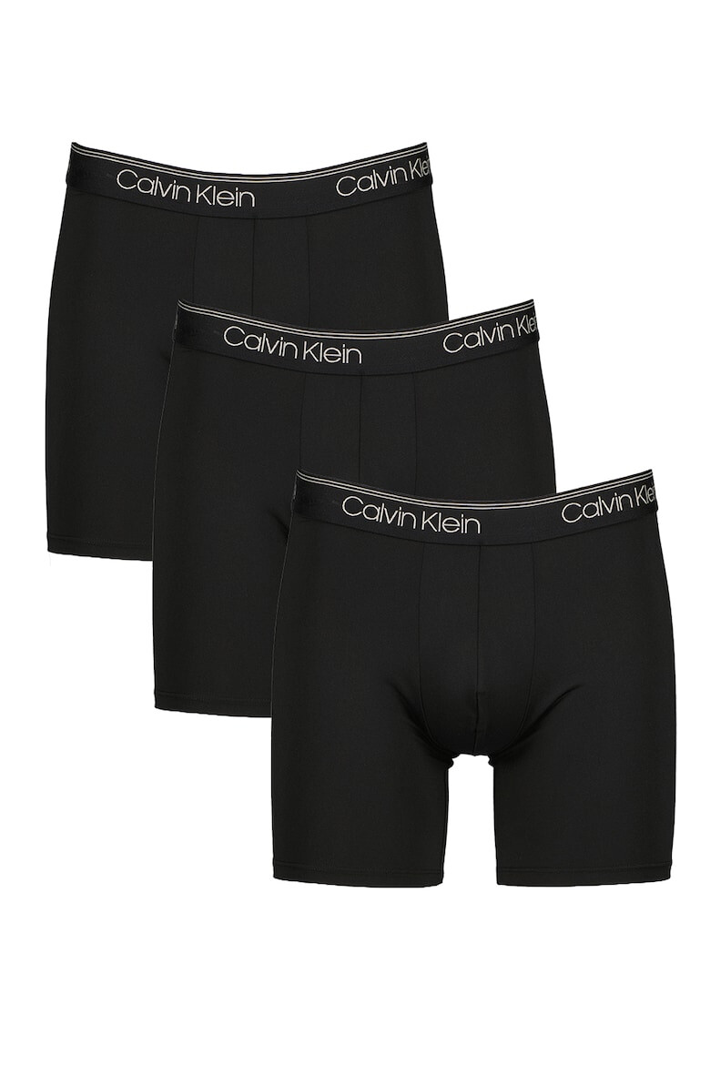 CALVIN KLEIN Set de boxeri cu banda logo in talie - 3 perechi - Pled.ro