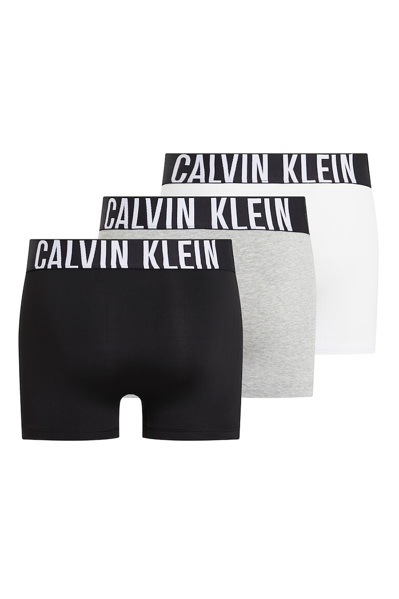 CALVIN KLEIN Set de boxeri cu banda logo in talie - 3 perechi - Pled.ro