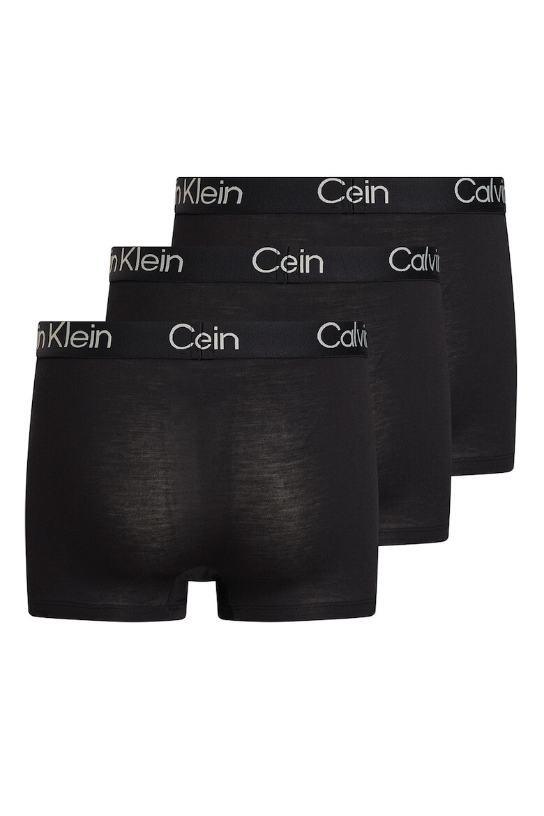 CALVIN KLEIN Set de boxeri cu banda logo in talie - 3 perechi - Pled.ro