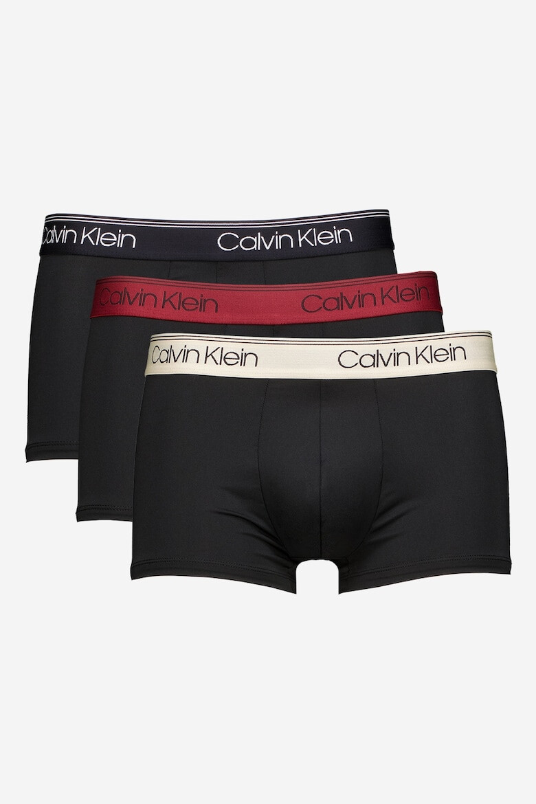 CALVIN KLEIN Set de boxeri cu banda logo in talie - 3 perechi - Pled.ro