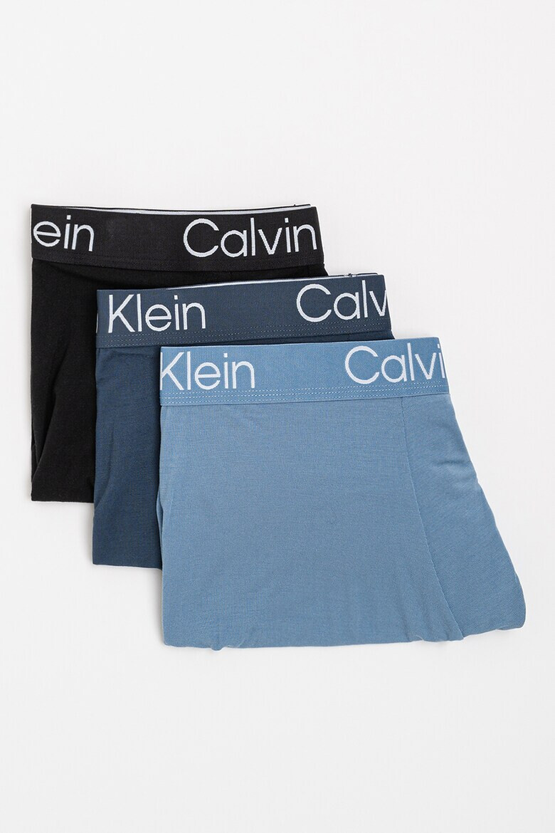 CALVIN KLEIN Set de boxeri din amestec de modal - 3 perechi - Pled.ro