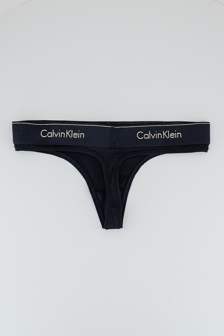 CALVIN KLEIN Set de bustiera si chiloti tanga - Pled.ro