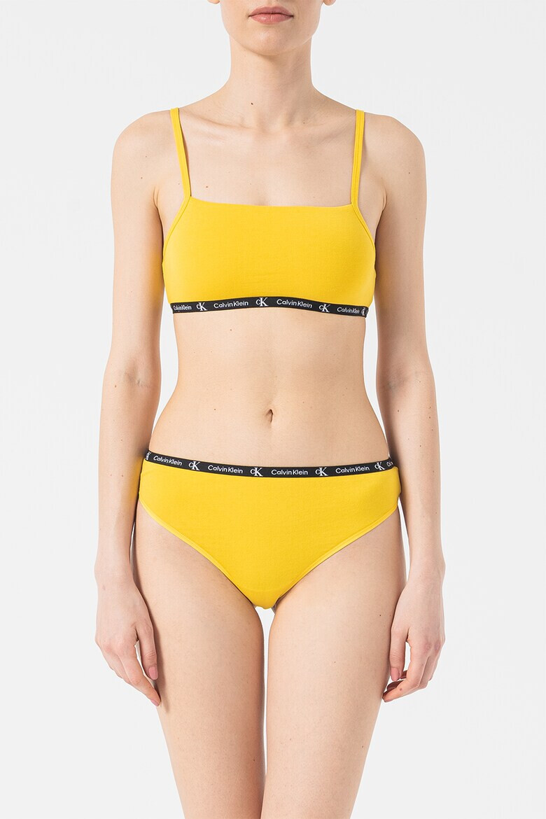 CALVIN KLEIN Set de bustiere cu decolteu patrat - 2 piese - Pled.ro