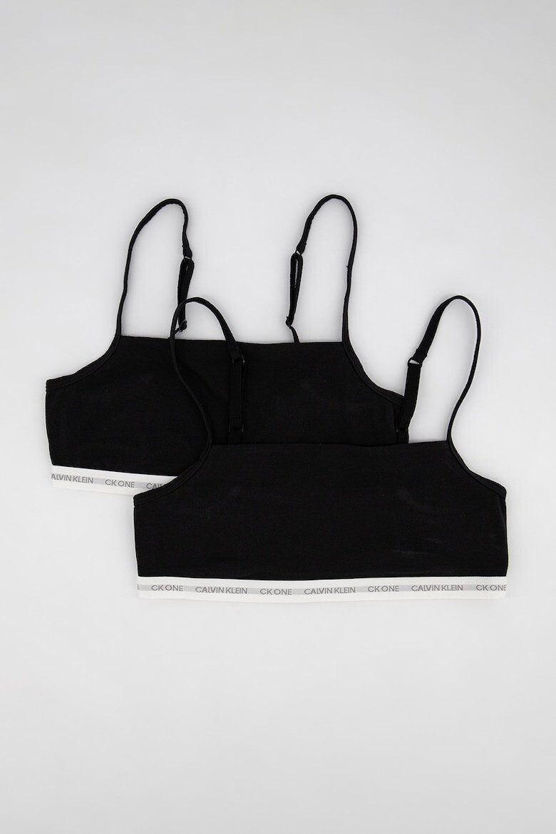 CALVIN KLEIN Set de bustiere fara burete - 2 piese - Pled.ro