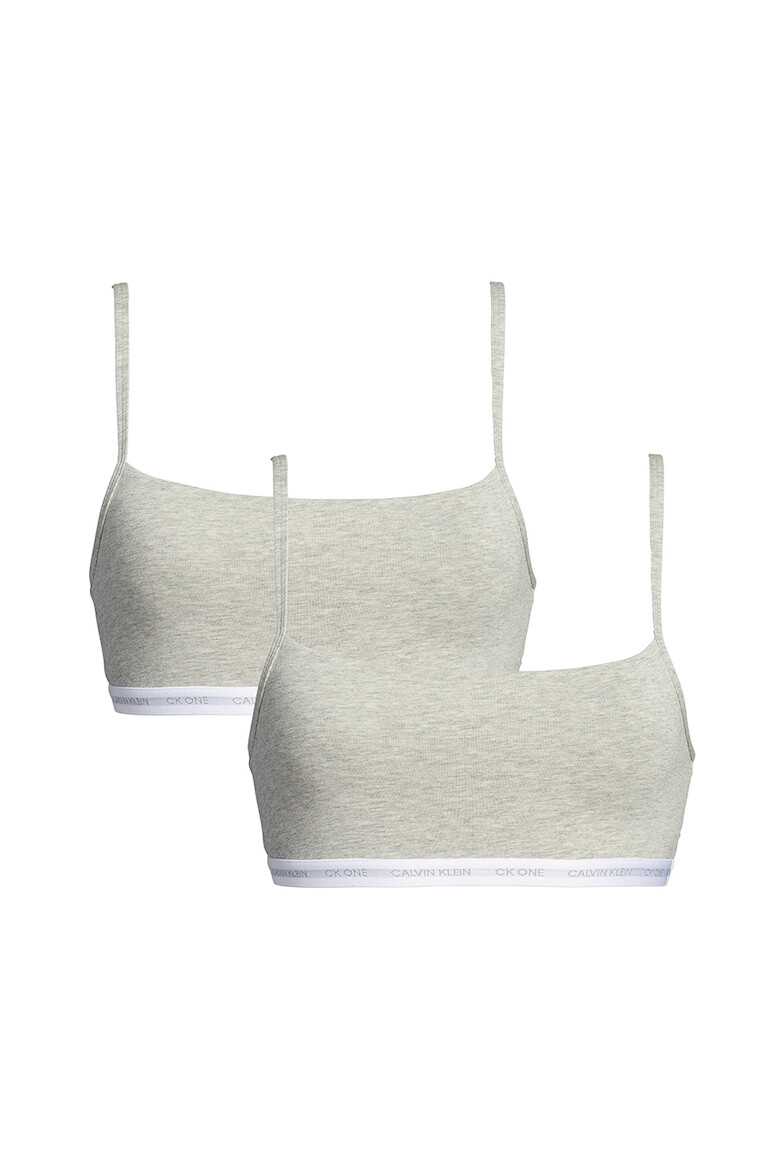 CALVIN KLEIN Set de bustiere fara burete - 2 piese - Pled.ro