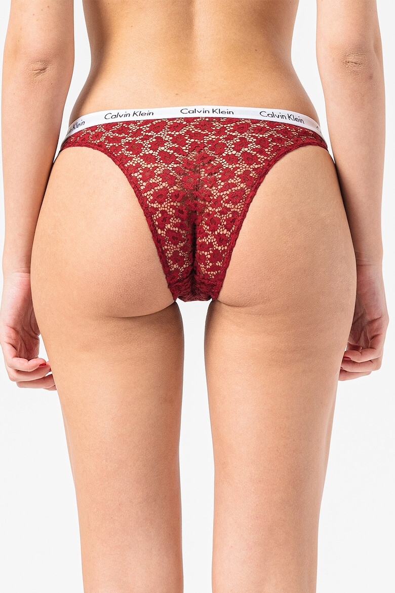 CALVIN KLEIN Set de chiloti brazilieni din dantela - 3 perechi - Pled.ro