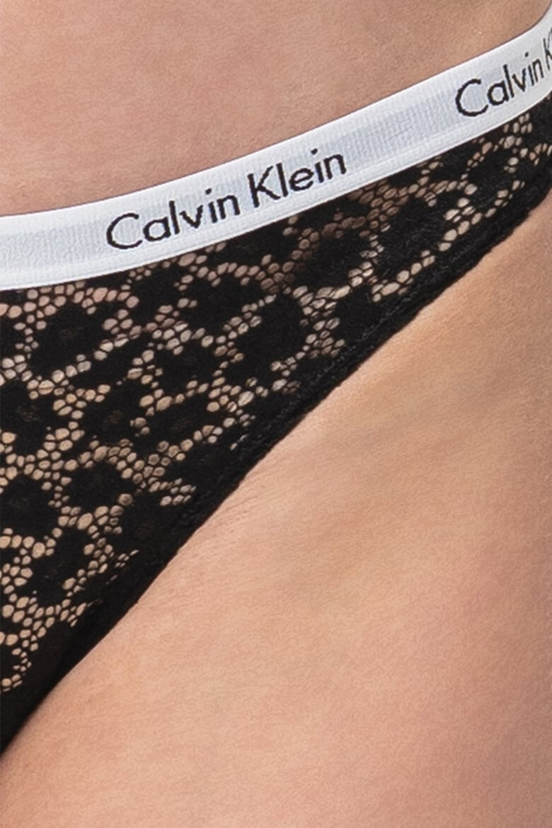 CALVIN KLEIN Set de chiloti brazilieni din dantela - 3 perechi - Pled.ro