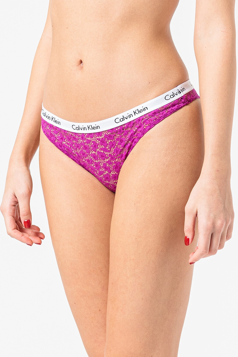 CALVIN KLEIN Set de chiloti brazilieni din dantela - 3 perechi - Pled.ro