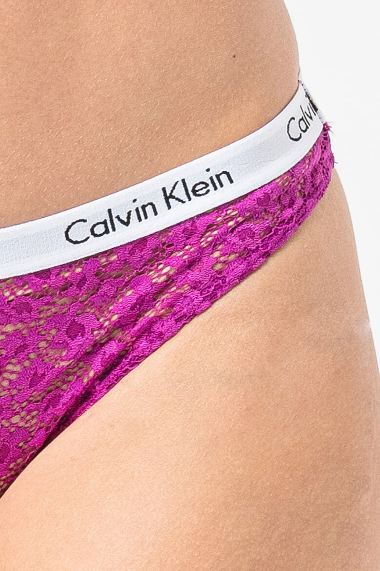 CALVIN KLEIN Set de chiloti brazilieni din dantela - 3 perechi - Pled.ro