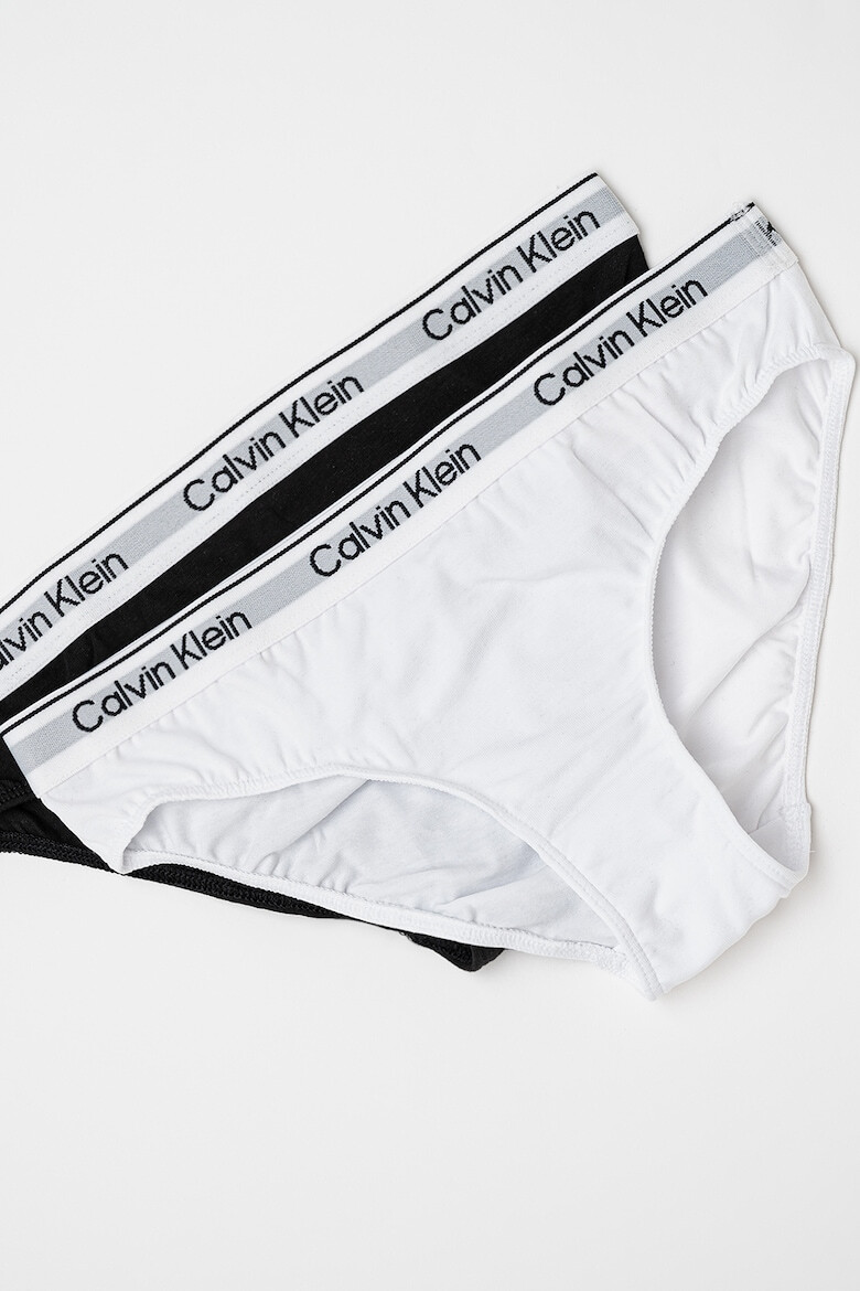 CALVIN KLEIN Set de chiloti cu banda logo in talie - 2 perechi - Pled.ro